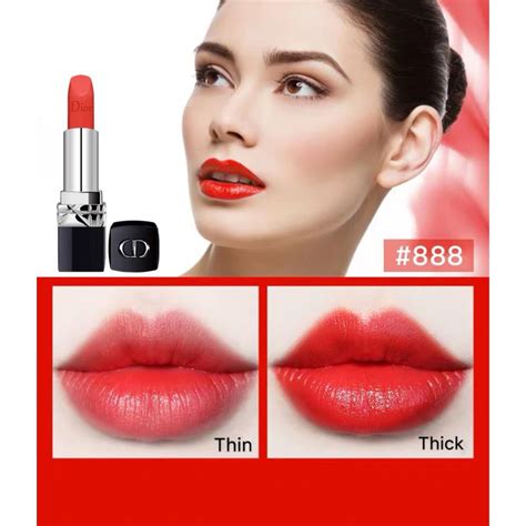 rouge dior 888|dior lipstick red peony.